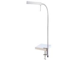 LED stolna svjetiljka 7W, 3000K - topla bijela, podesiva, dekorativno mlije�no staklo (21803)